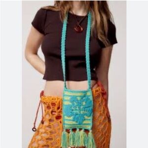 NWOT Urban Outfitters Mini Crossbody Crochet Bag